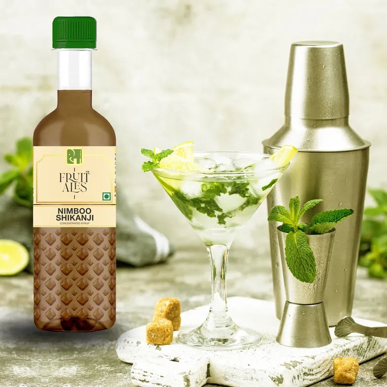 Mocktail Combo – Fruitales Nimboo Shikanji, Mint Lemonade & Masala