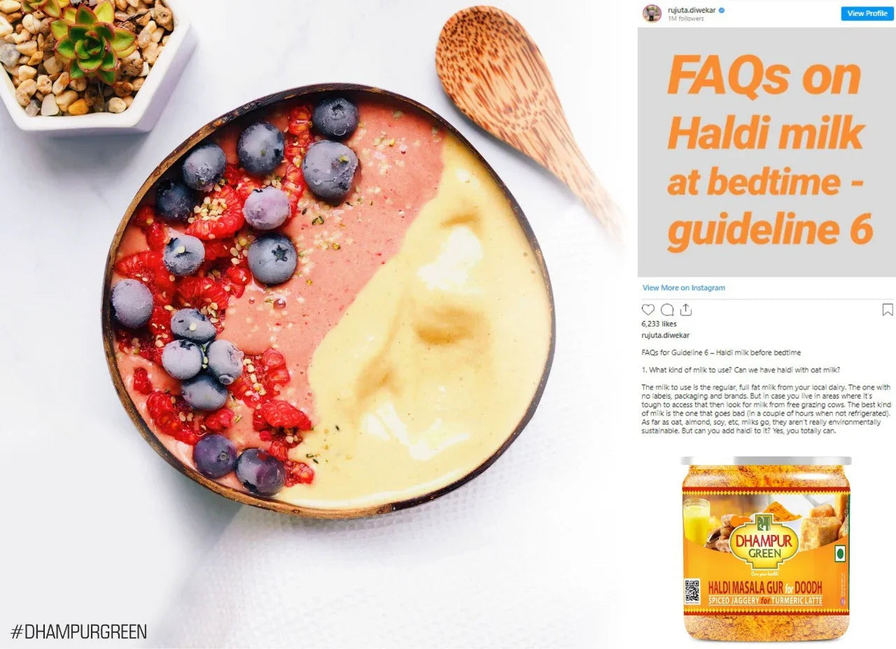 Your gorgeous, gut-friendly, instagram drink! - Dhampur Green