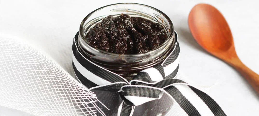 Coffee Body Scrub with Coconut Oil with Organic Brown Sugar - Dhampur Green