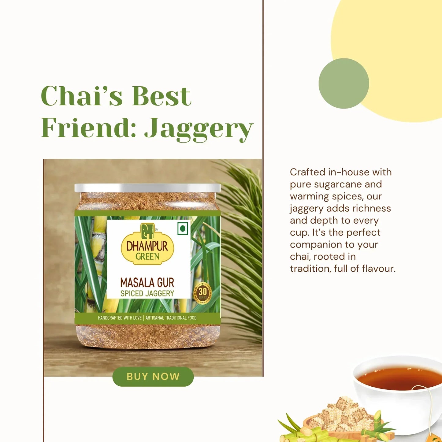 The Flavour of Rain: Rediscovering Jaggery in the Indian Monsoon - Dhampur Green