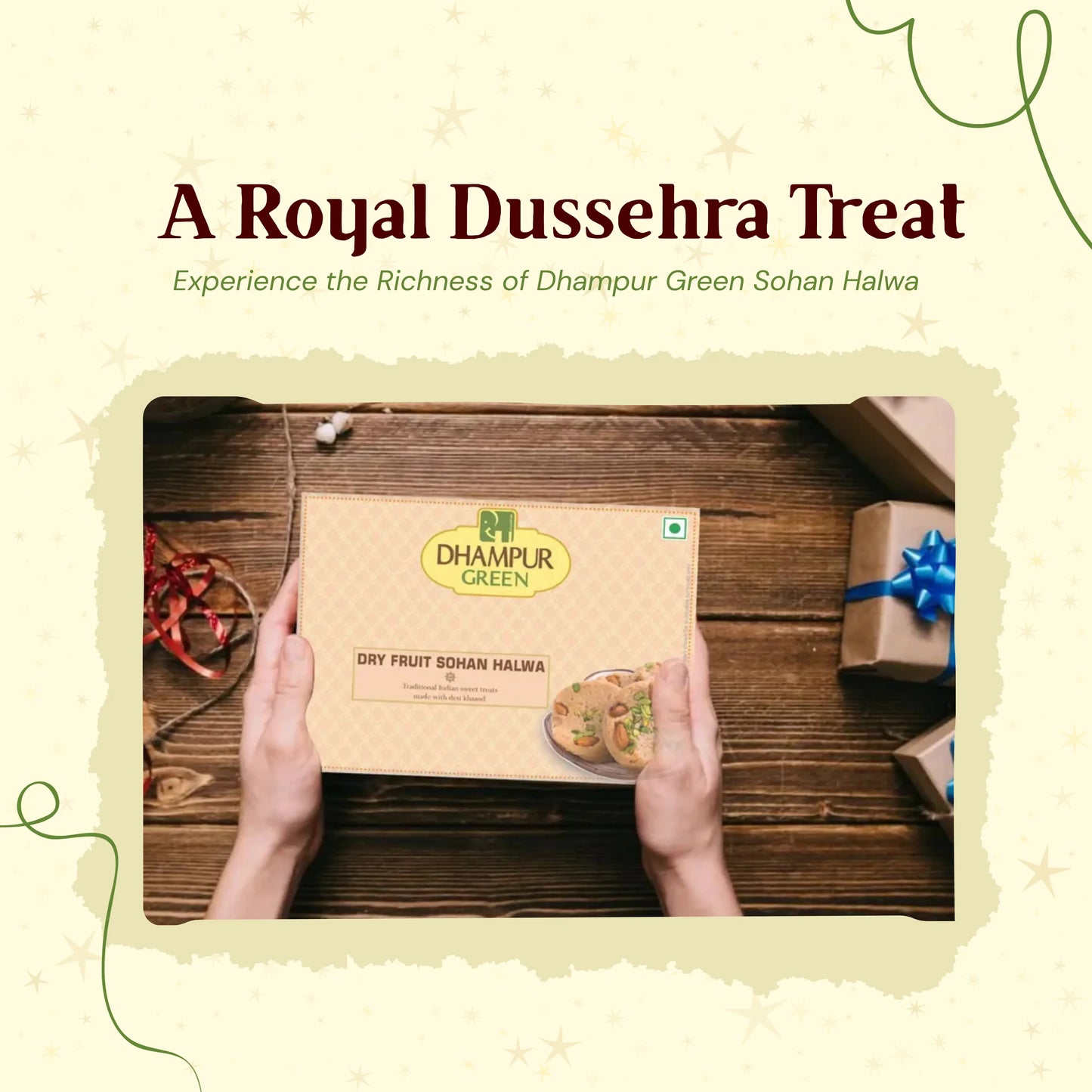Shop the Sweet Taste of Victory: Dhampur Green Sohan Halwa for Dussehra