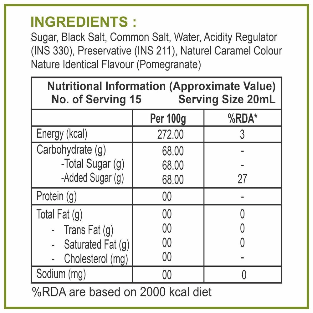 
                  
                    Fruitales Pomegranate & Salt Syrup 300ml
                  
                