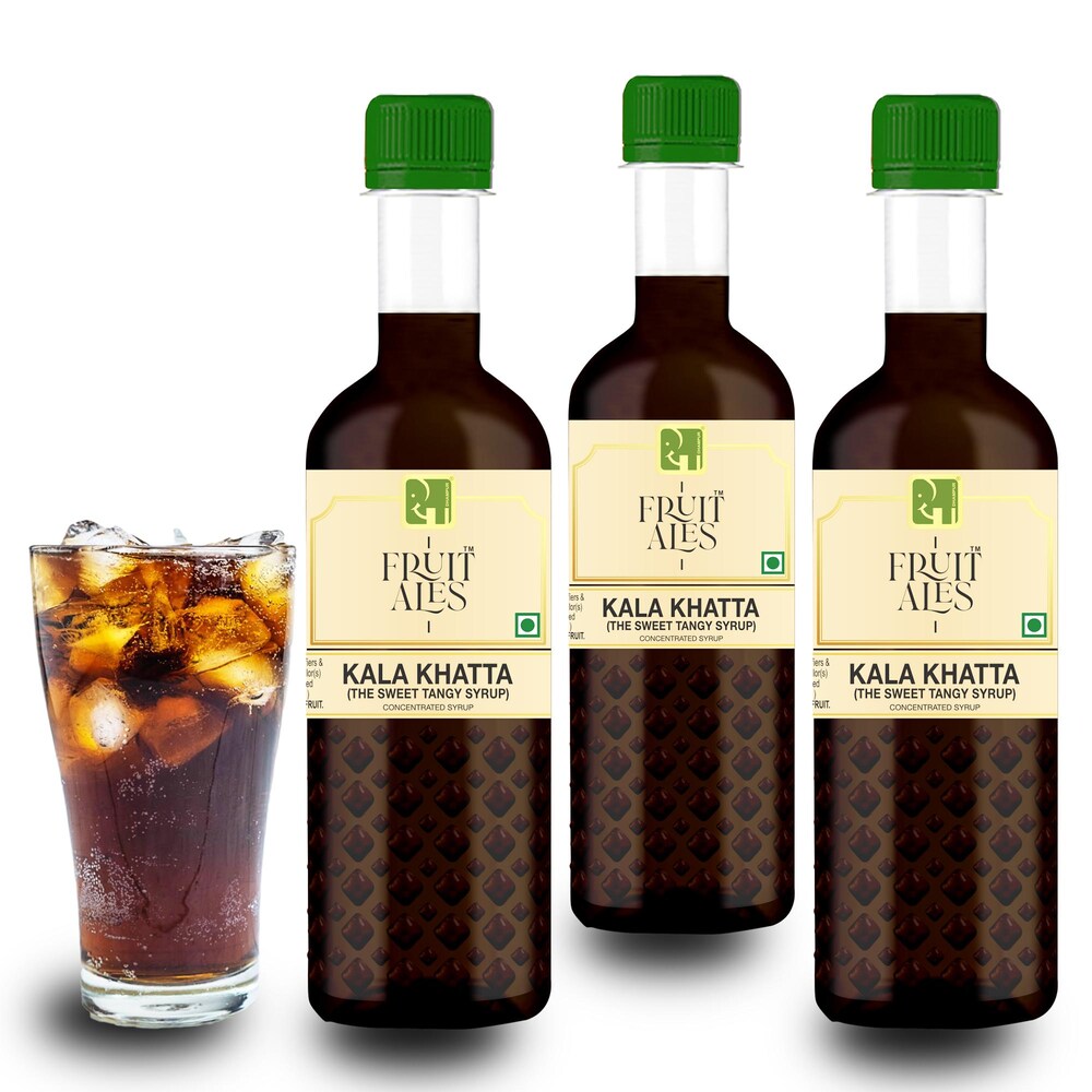Kala Khatta Mocktail Cocktail Vodka, Rum, Gin Mixer Combo- (3x300ml)
