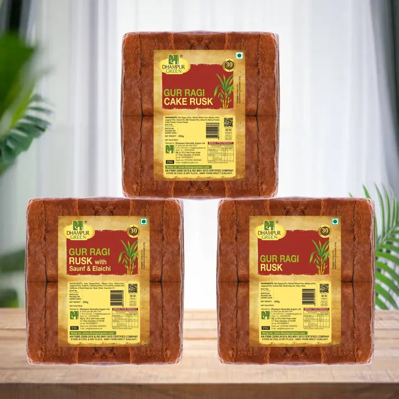 Jaggery Rusk Jaggery Rusk & Cookies | Dhampur Green