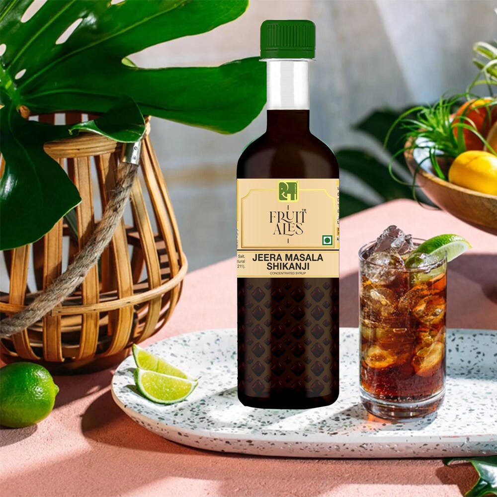 
                  
                    Jeera Masala Shikanji Mocktail Cocktail Vodka, Rum, Gin Mixer Syrup (3x300ml)
                  
                