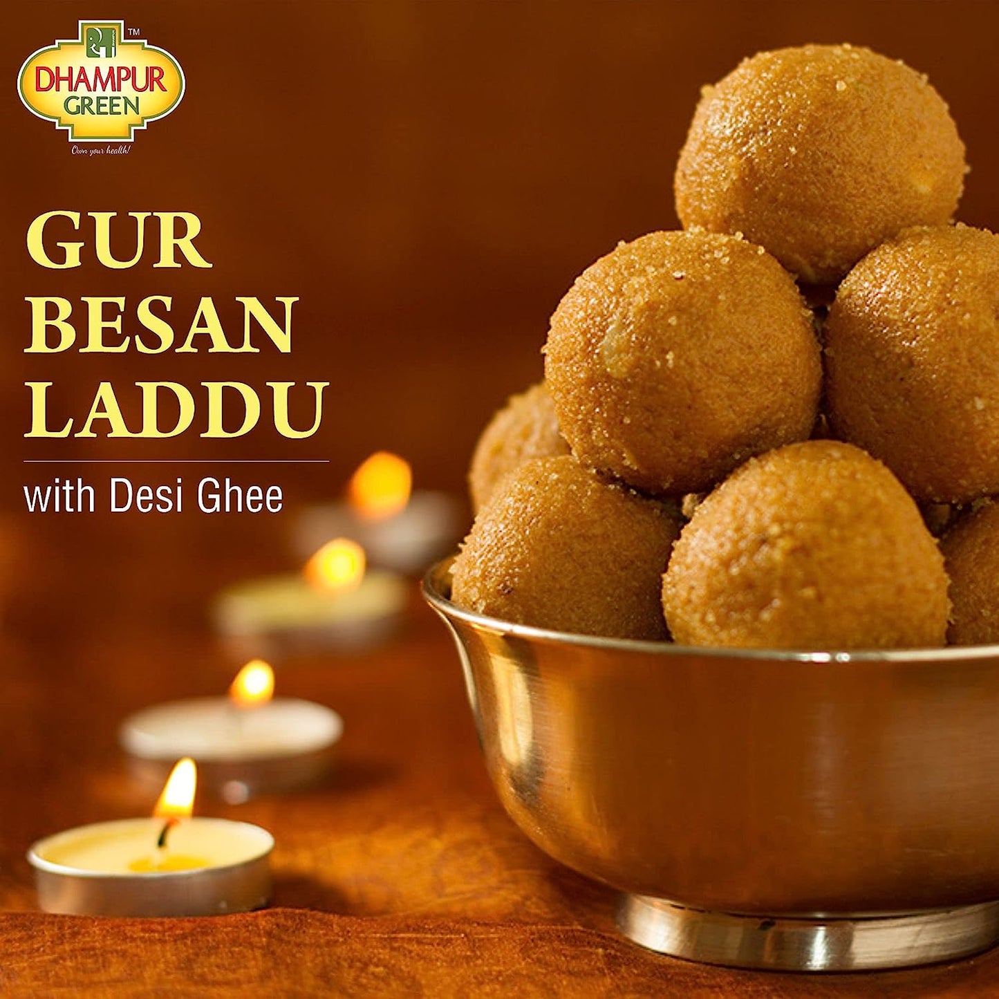 
                  
                    Diwali Celebrations Gift Box - Sweets Gur Panjiri Laddoo and Gur Besan Laddoo
                  
                