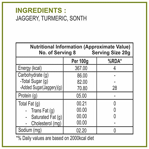 
                  
                    Haldi+Sonth (Turmeric +Ginger) Jaggery Powder 300g
                  
                