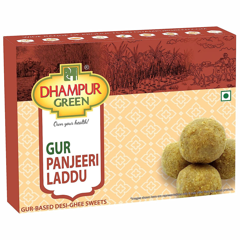 
                  
                    Diwali Celebrations Gift Box - Sweets Gur Panjiri Laddoo and Gur Besan Laddoo
                  
                