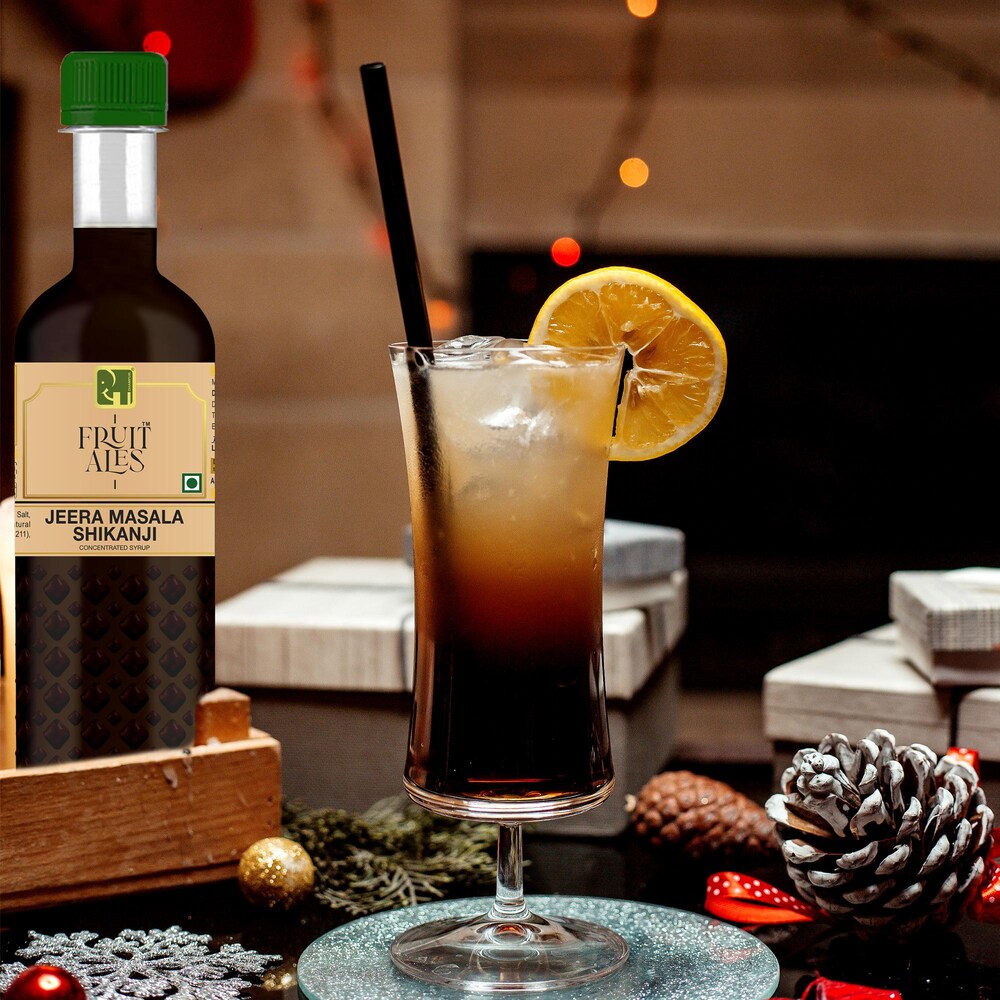 
                  
                    Jeera Masala Shikanji Mocktail Cocktail Vodka, Rum, Gin Mixer Syrup (3x300ml)
                  
                