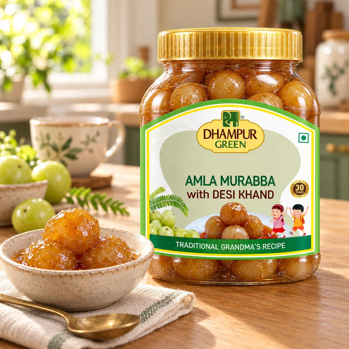 amla murabba. with desi khand