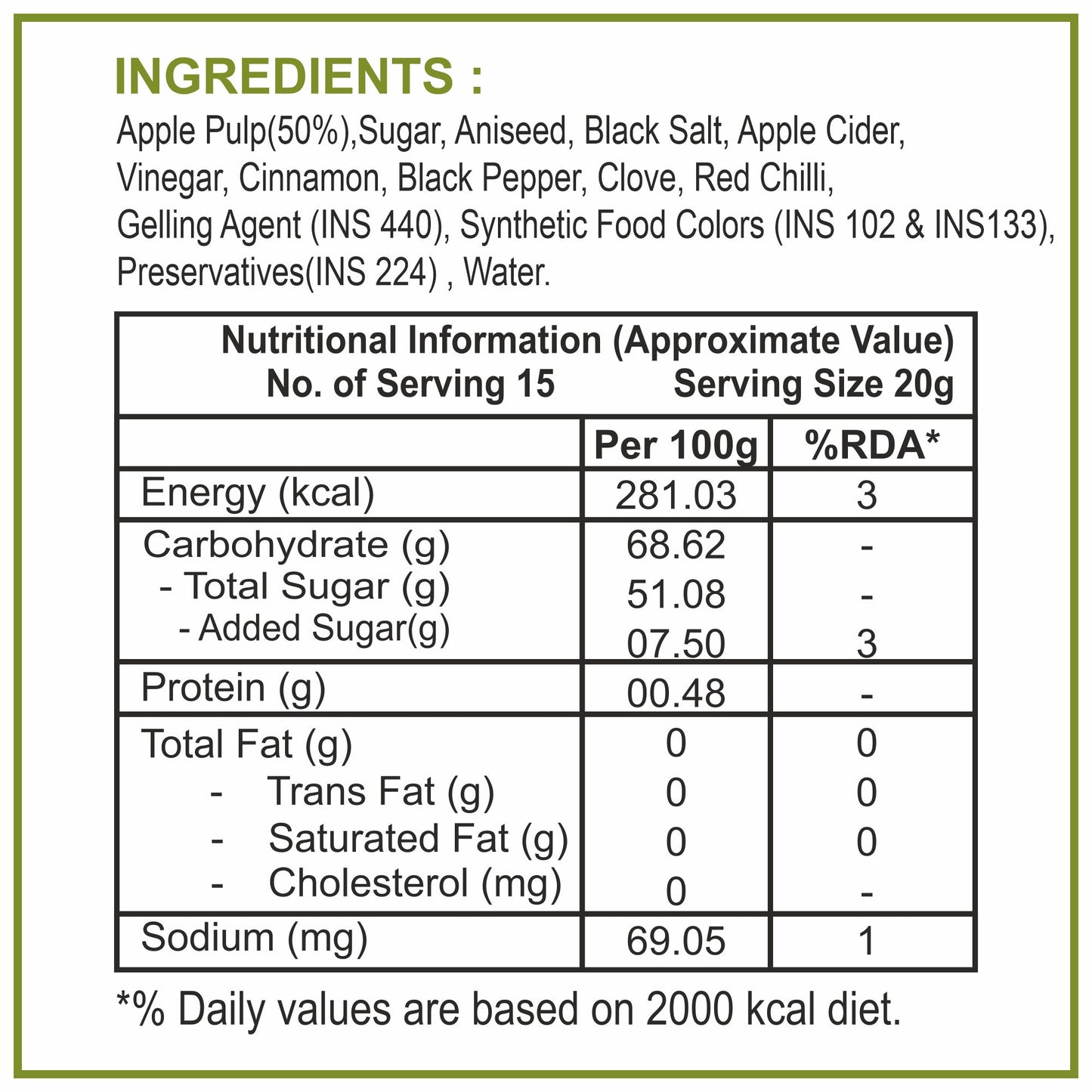 
                  
                    Spiced Apple Fruit Spread from Himalayas 300g
                  
                