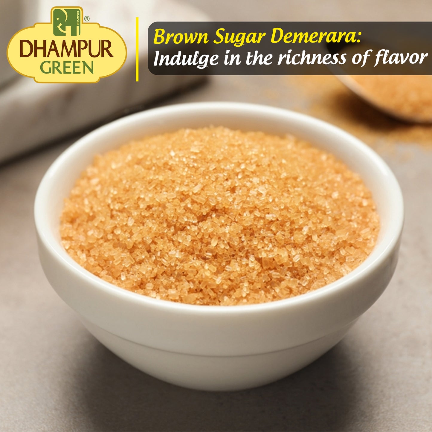
                  
                    Demerara Brown Sugar (Fine Grain) 800g
                  
                