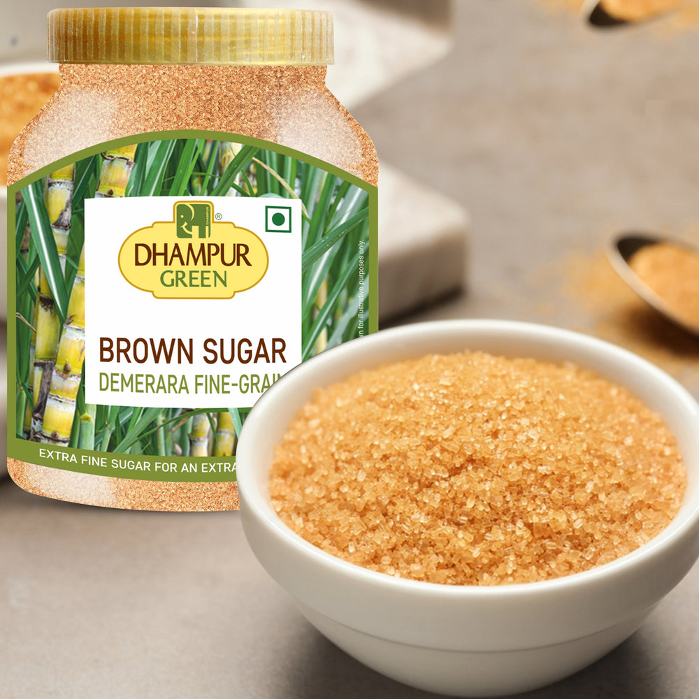 
                  
                    Demerara Brown Sugar (Fine Grain) 800gm
                  
                