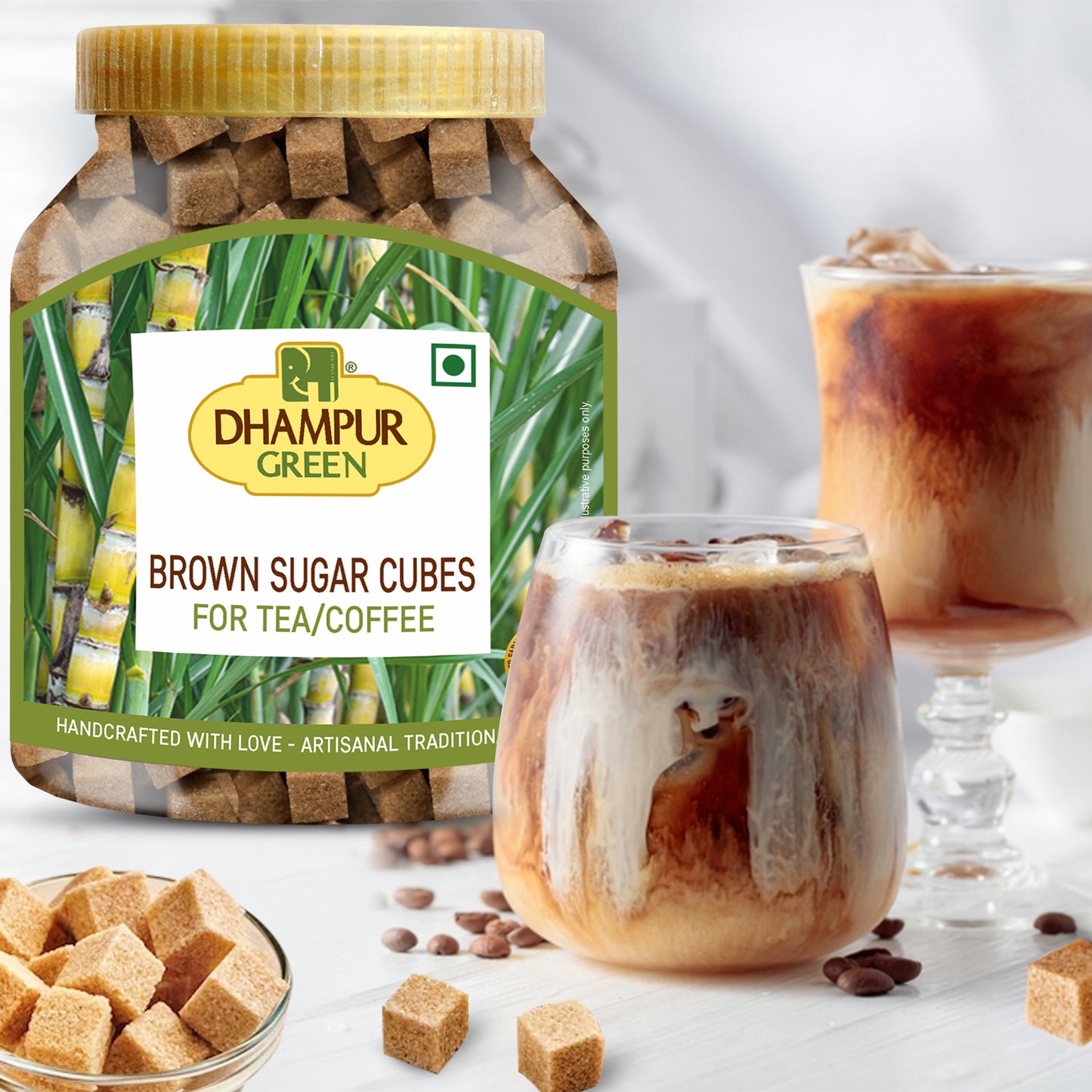 
                  
                    Brown Sugar Cubes (Rough Cut) - 800gm
                  
                