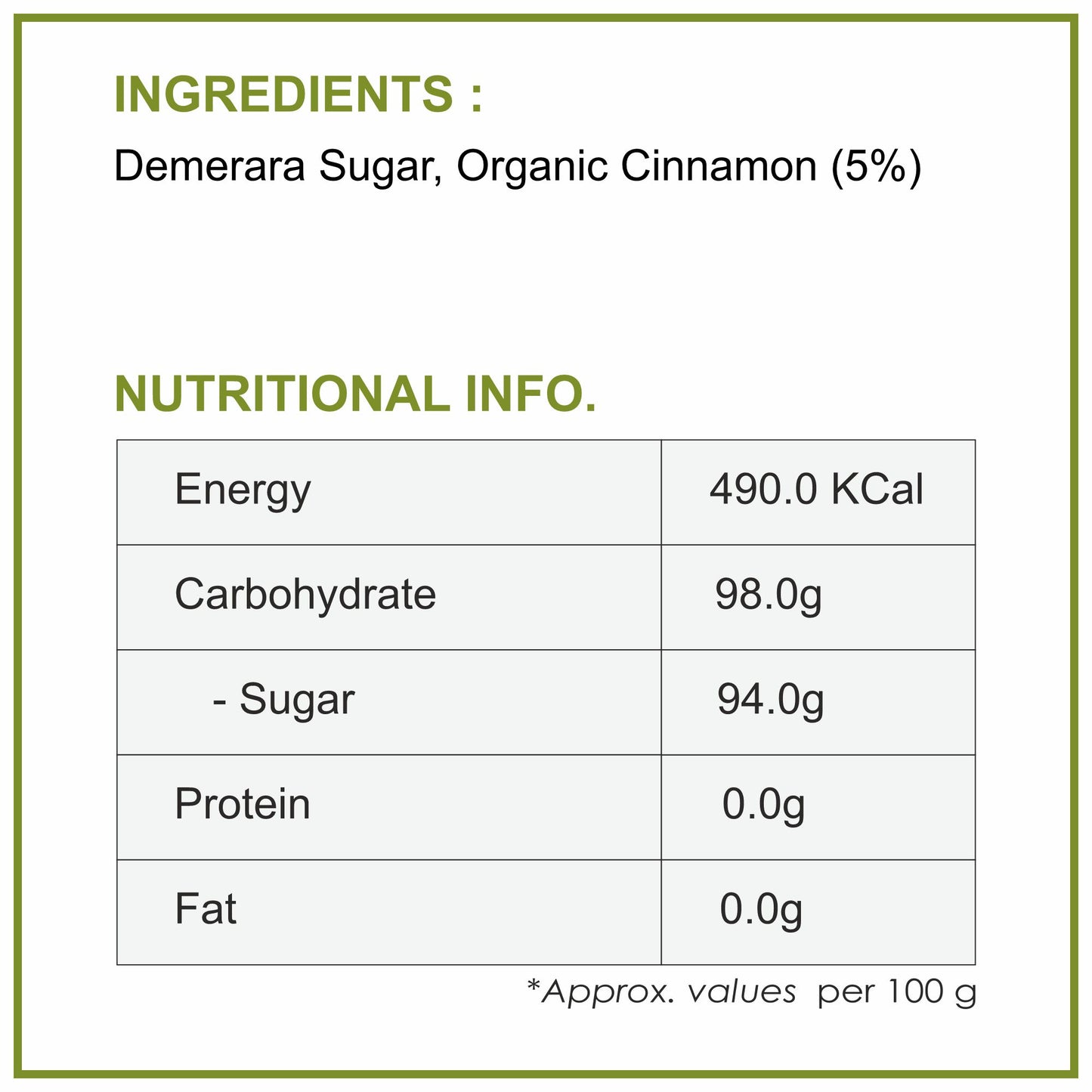 
                  
                    Cinnamon Sugar Cubes 550gm
                  
                