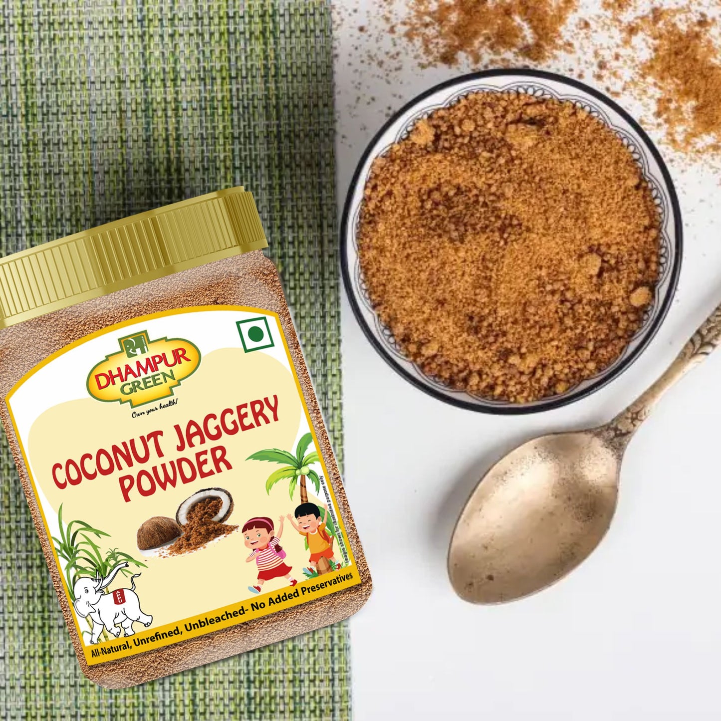 
                  
                    Super Spiced Jaggery & Candy | Coconut Jagger Powder 250g | Palm Jaggery Powder 250g | Palm Mishri (Candy) 350g
                  
                
