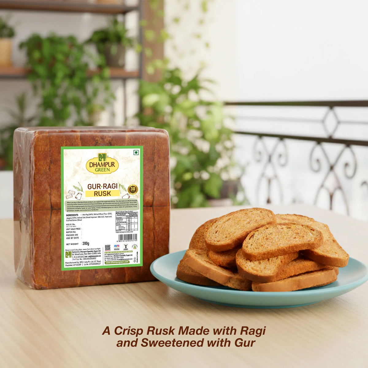 Jaggery Rusk Jaggery Rusk & Cookies | Dhampur Green