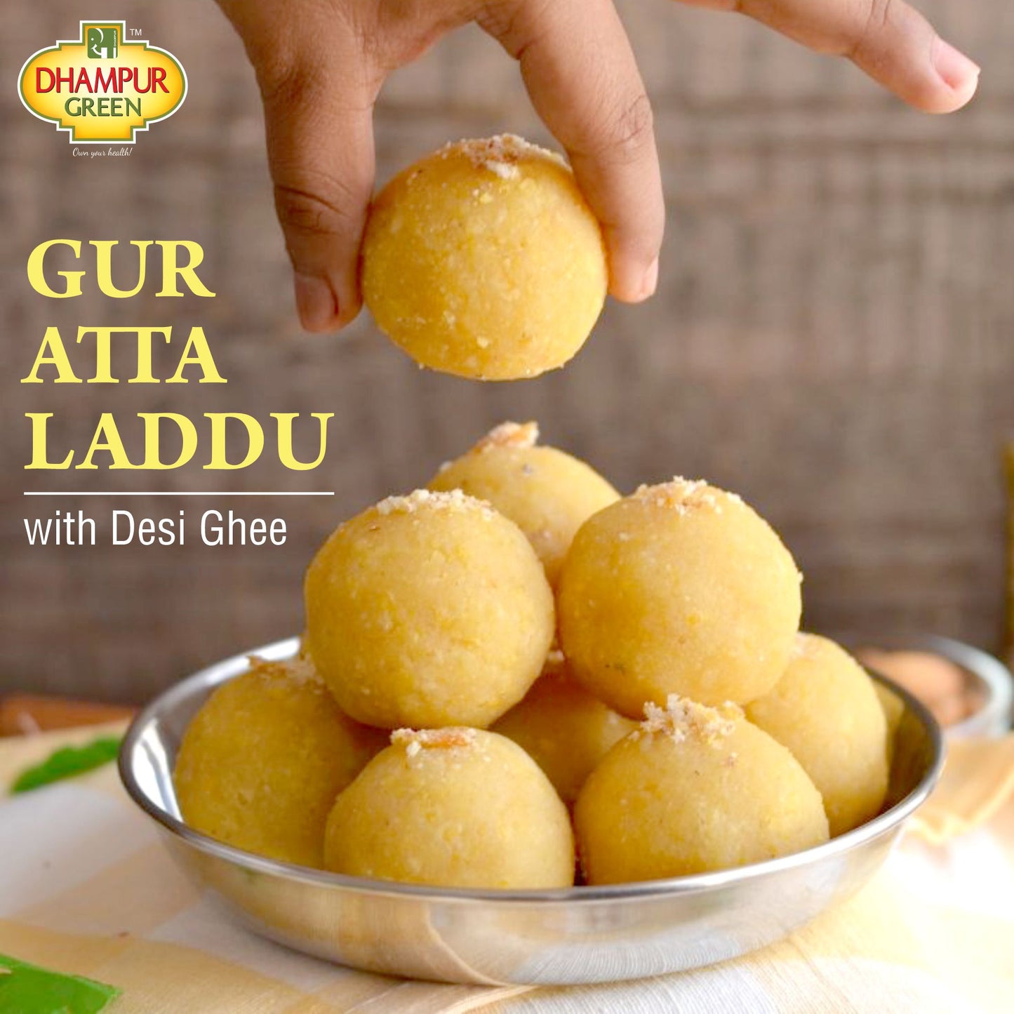
                  
                    Gur Laddu Gift Pack: Atta Laddu 500g, Besan Laddu 500g, Gur Chana 150g
                  
                