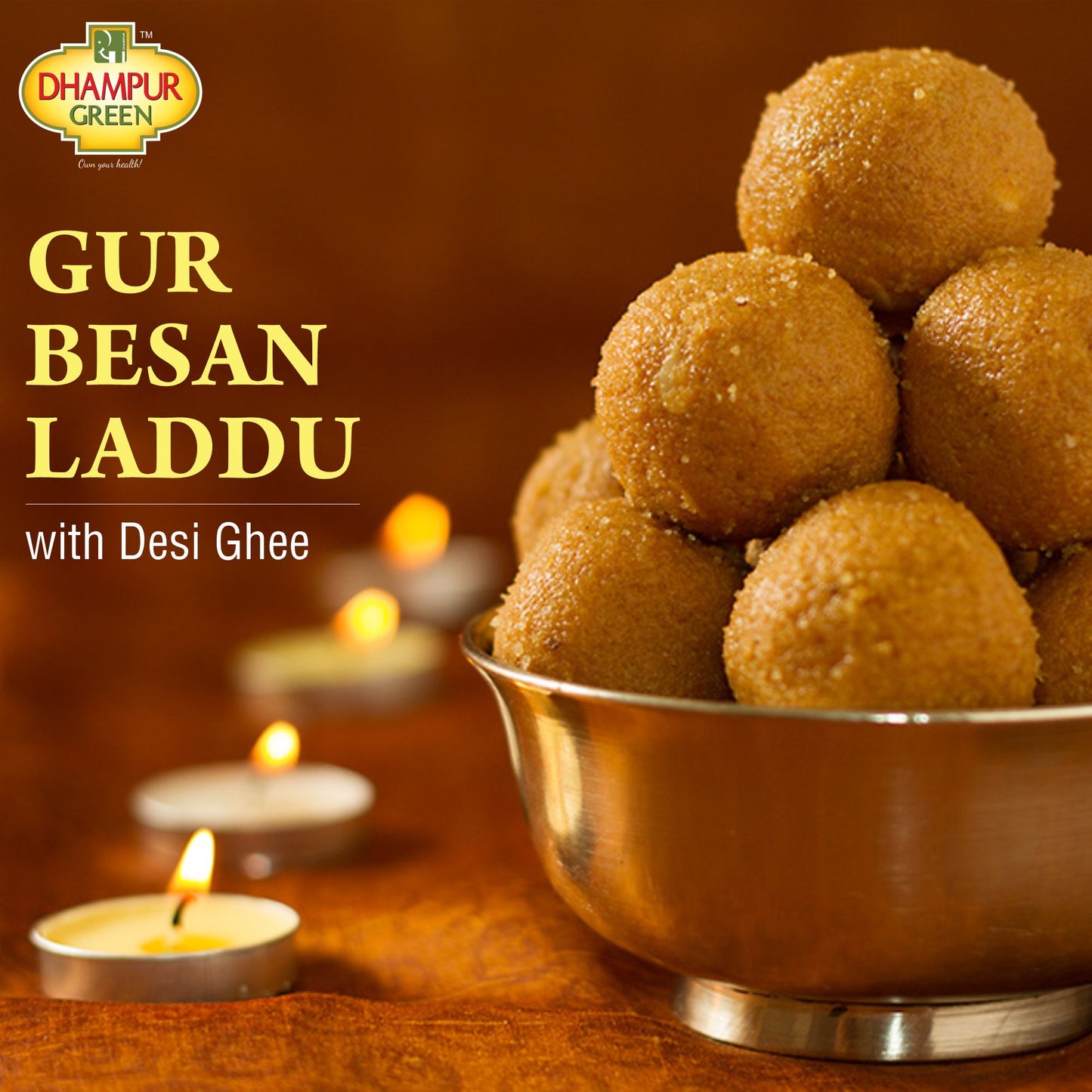 
                  
                    Gur Laddu Gift Pack: Atta Laddu 500g, Besan Laddu 500g, Gur Chana 150g
                  
                