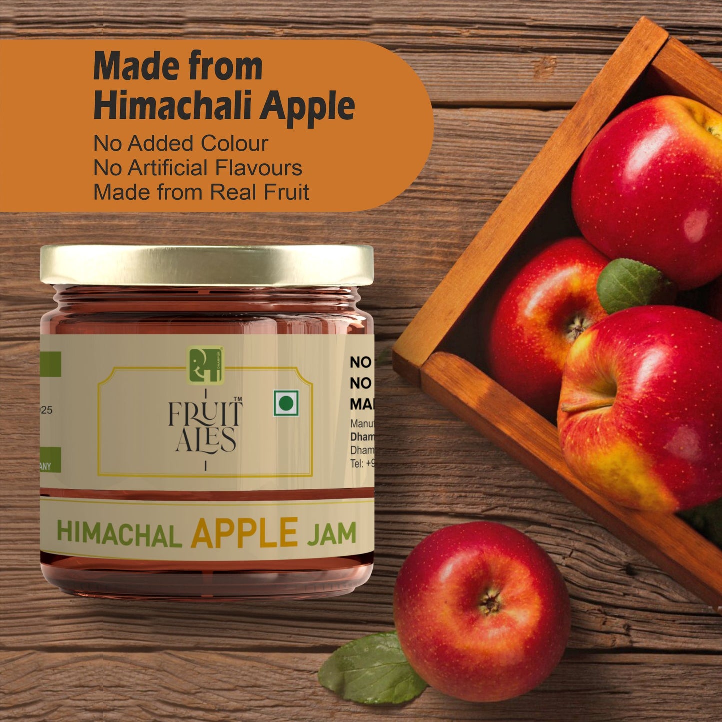 
                  
                    Himachal Apple Jam 400gm
                  
                
