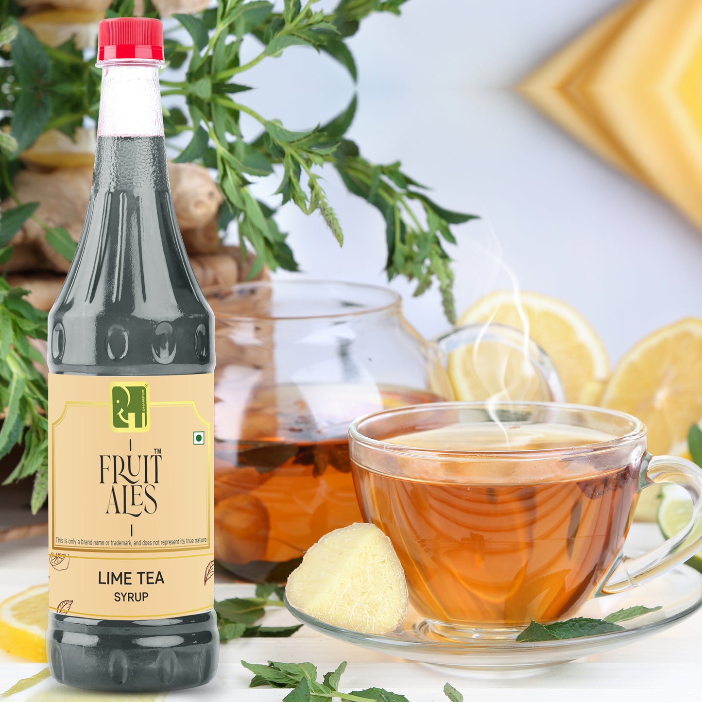 Dhampur Green - Lime Tea Syrup