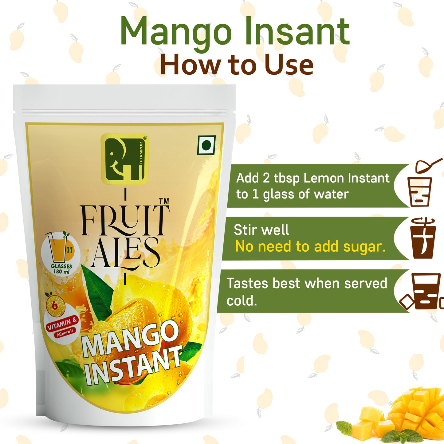 
                  
                    Mango Instant Fruits Drink, 250g
                  
                