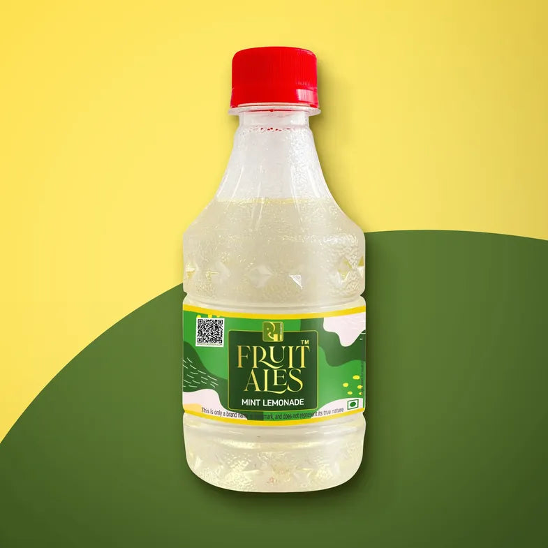 Mint lemonade Syrup 300ml - Dhampur Green