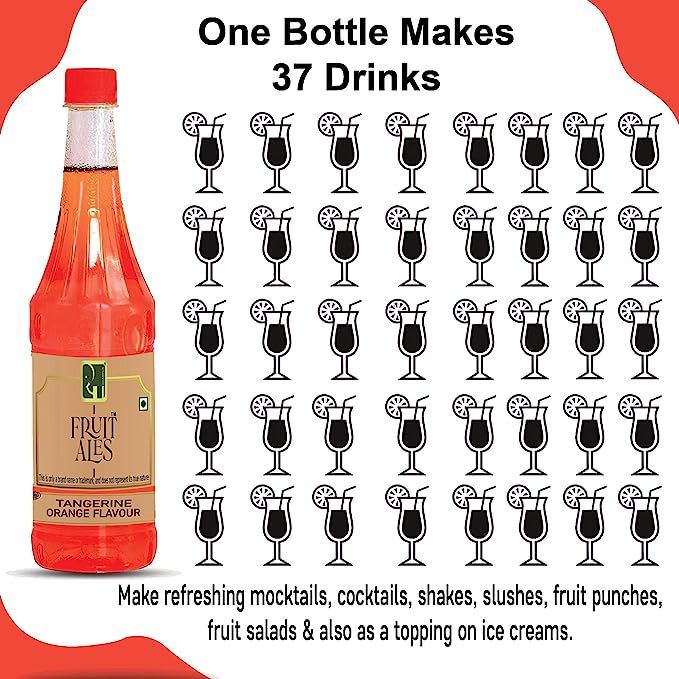 
                  
                    Tangerine Orange Flavour Syrup 750ml
                  
                