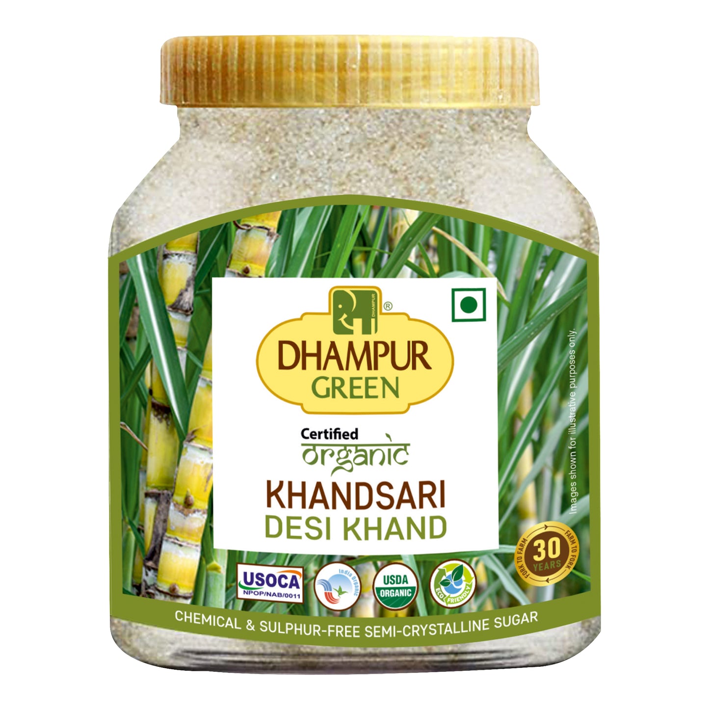 
                  
                    Organic Desi Khand, Khandsari -800g
                  
                