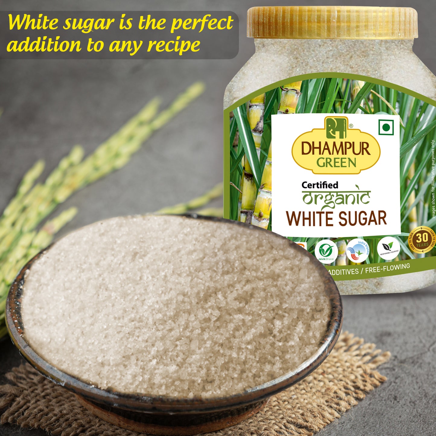 
                  
                    Organic White Sugar 800g
                  
                