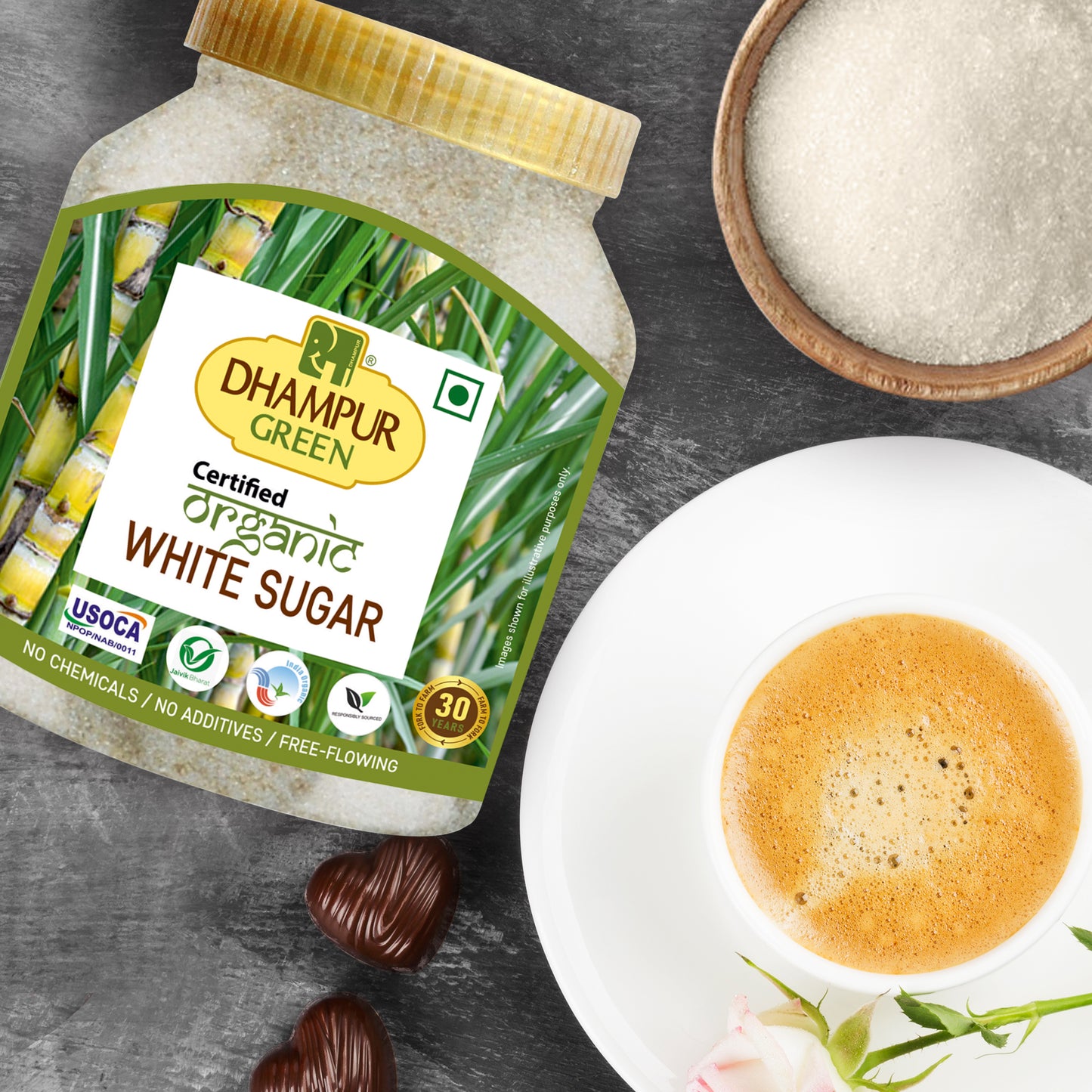
                  
                    Organic White Sugar 800g
                  
                