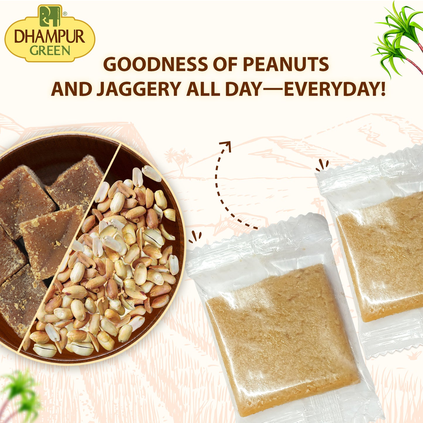 
                  
                    PEANUT ENERGY BAR (Chikki) 500 g
                  
                