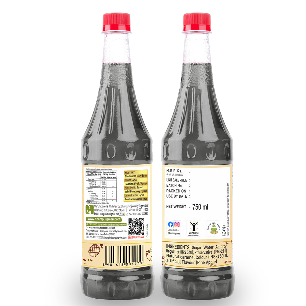 
                  
                    Pine Fruit Beer Mocktail Syrup, 735ml
                  
                