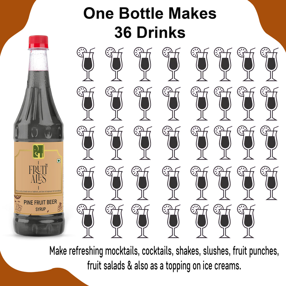 
                  
                    Pine Fruit Beer Mocktail Syrup, 735ml
                  
                
