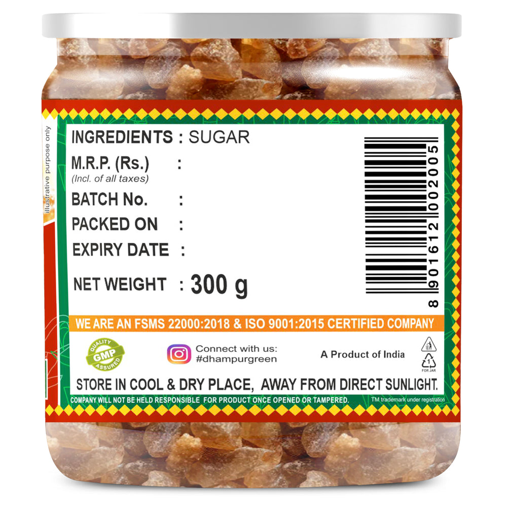 
                  
                    Brown Sugar Candy (Rock Sugar) 300g
                  
                