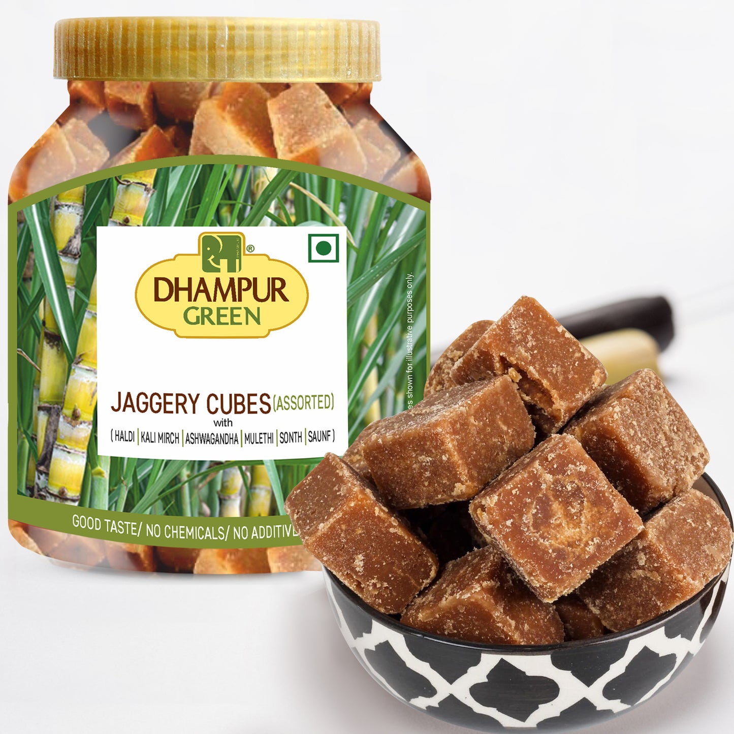 
                  
                    Spiced Jaggery Cubes 500g
                  
                