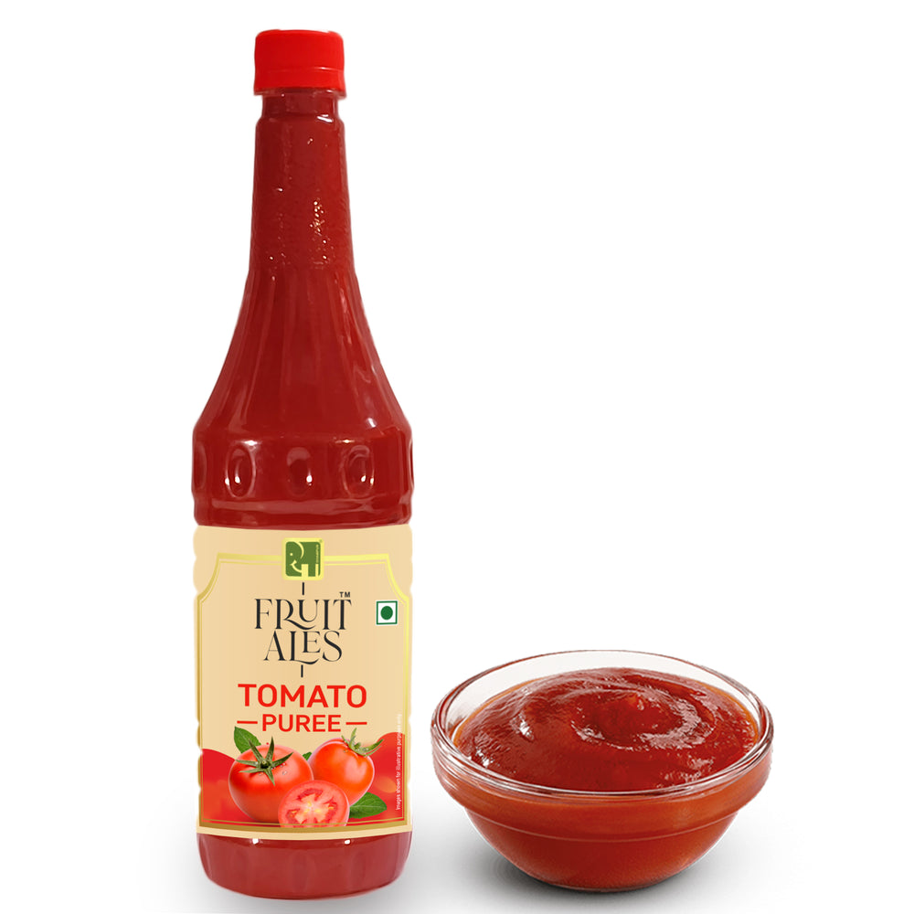 Buy online Tomato Puree 800 g – Dhampur Green