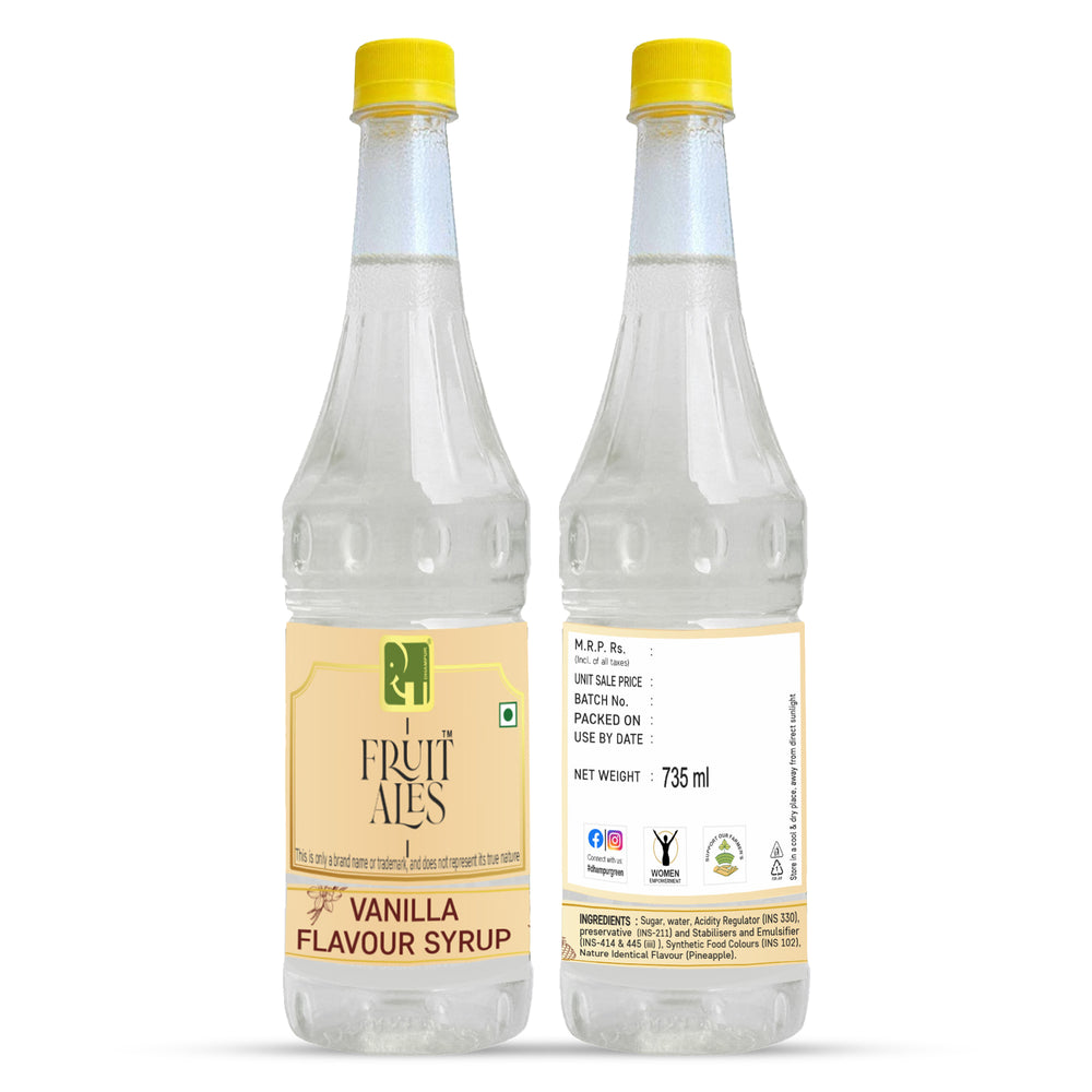 
                  
                    Vanilla Flavour Syrup 750 Ml
                  
                