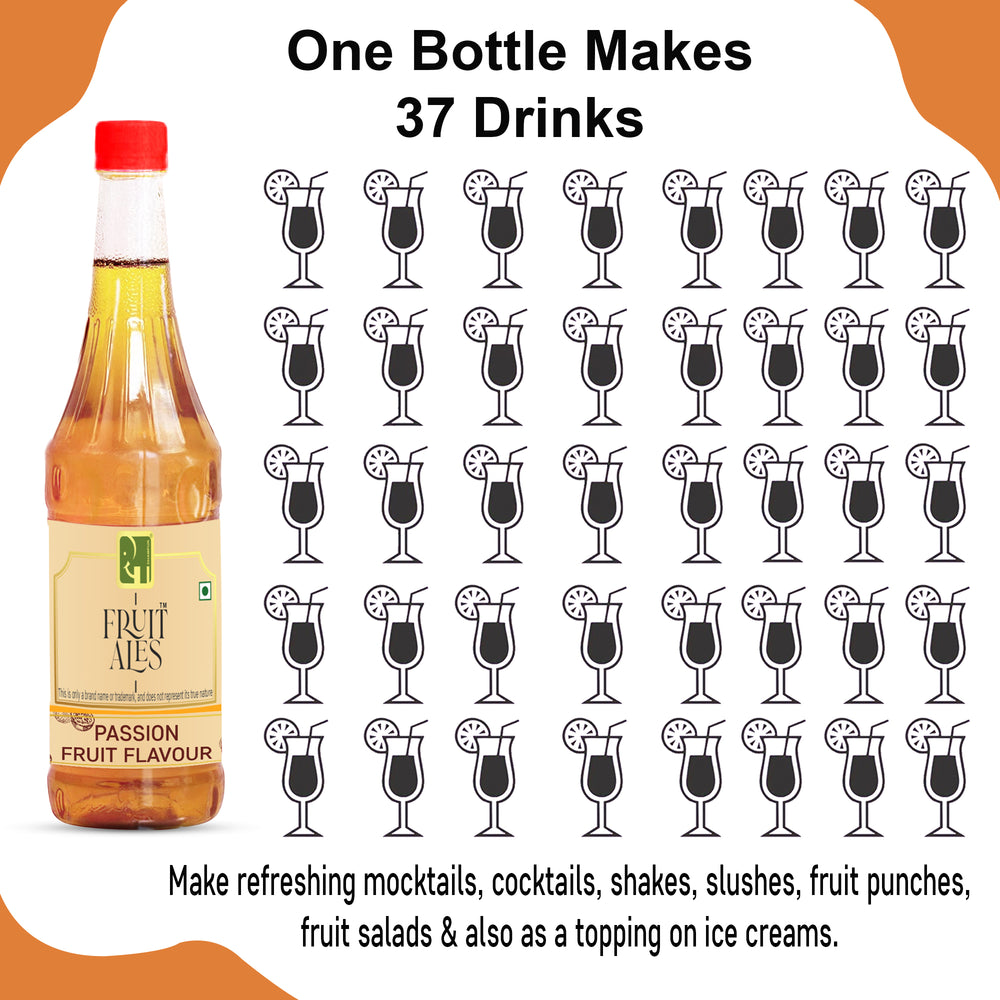 
                  
                    Passion Fruit Flavour Syrup 750ml
                  
                