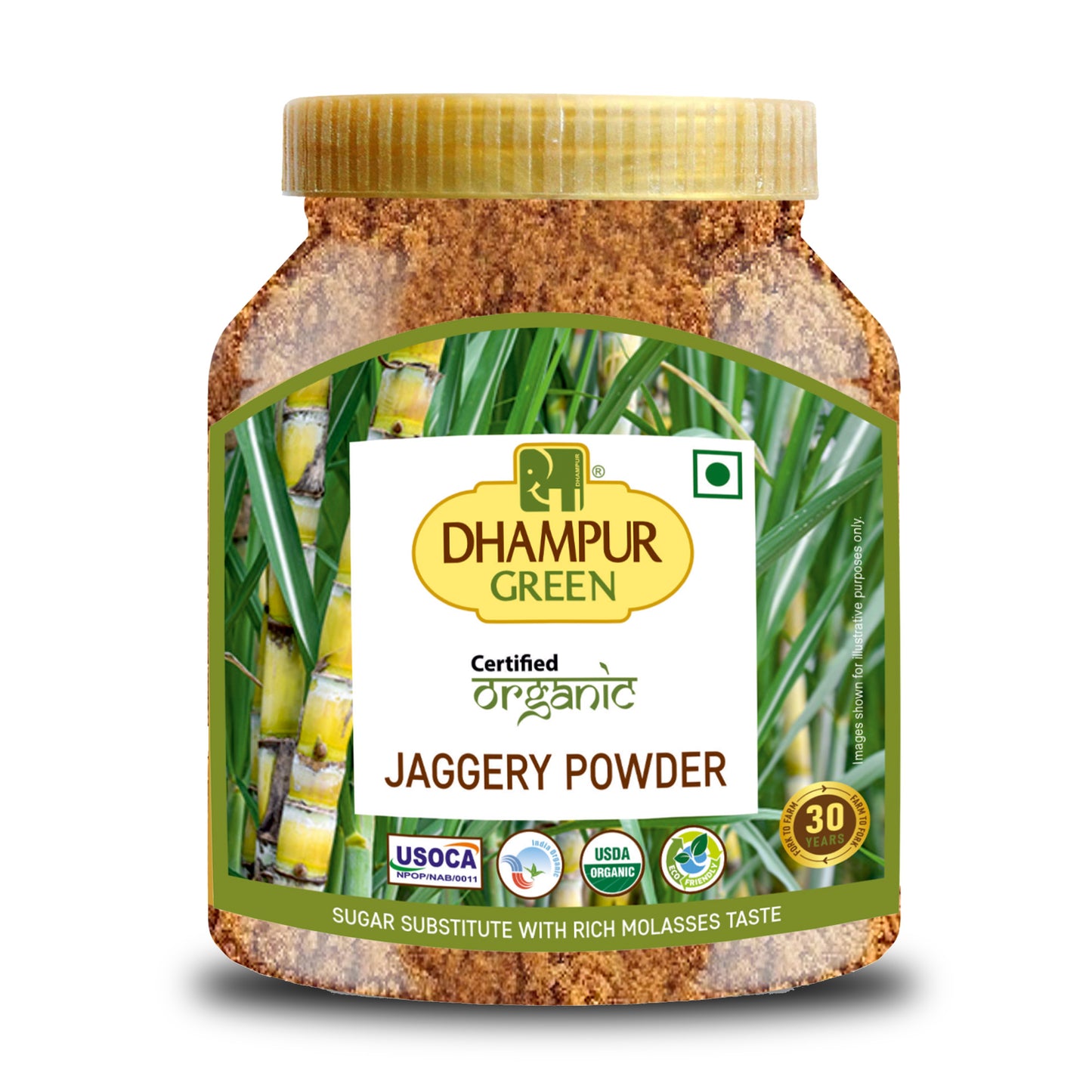 
                  
                    Organic Jaggery Powder (JAR)- 800gm
                  
                