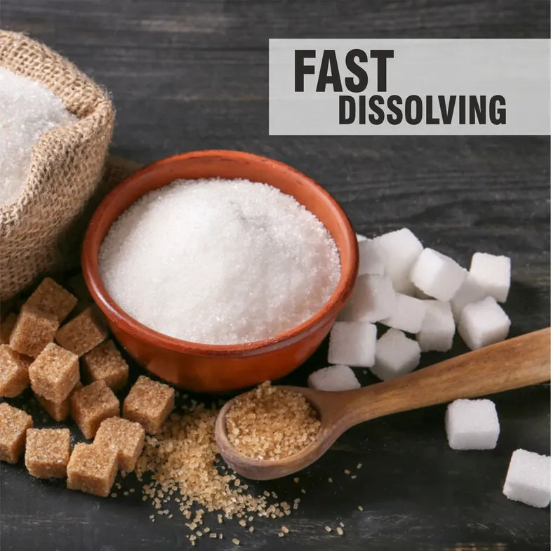 Mix Sugar Cube White & Brown, 800g – Dhampur Green