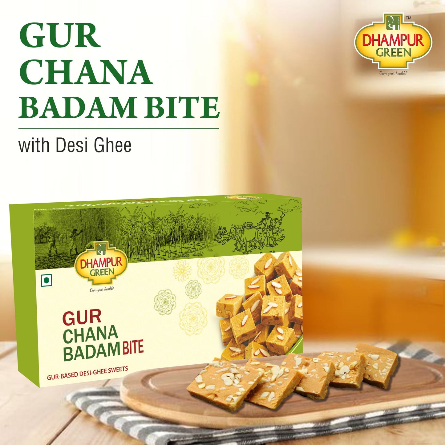 
                  
                    Gur Chana Badam Bite 400g + Gur Besan Laddu 500g
                  
                