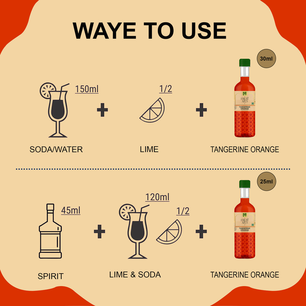 
                  
                    Fruitales Tangerine Orange Syrup 300ml
                  
                