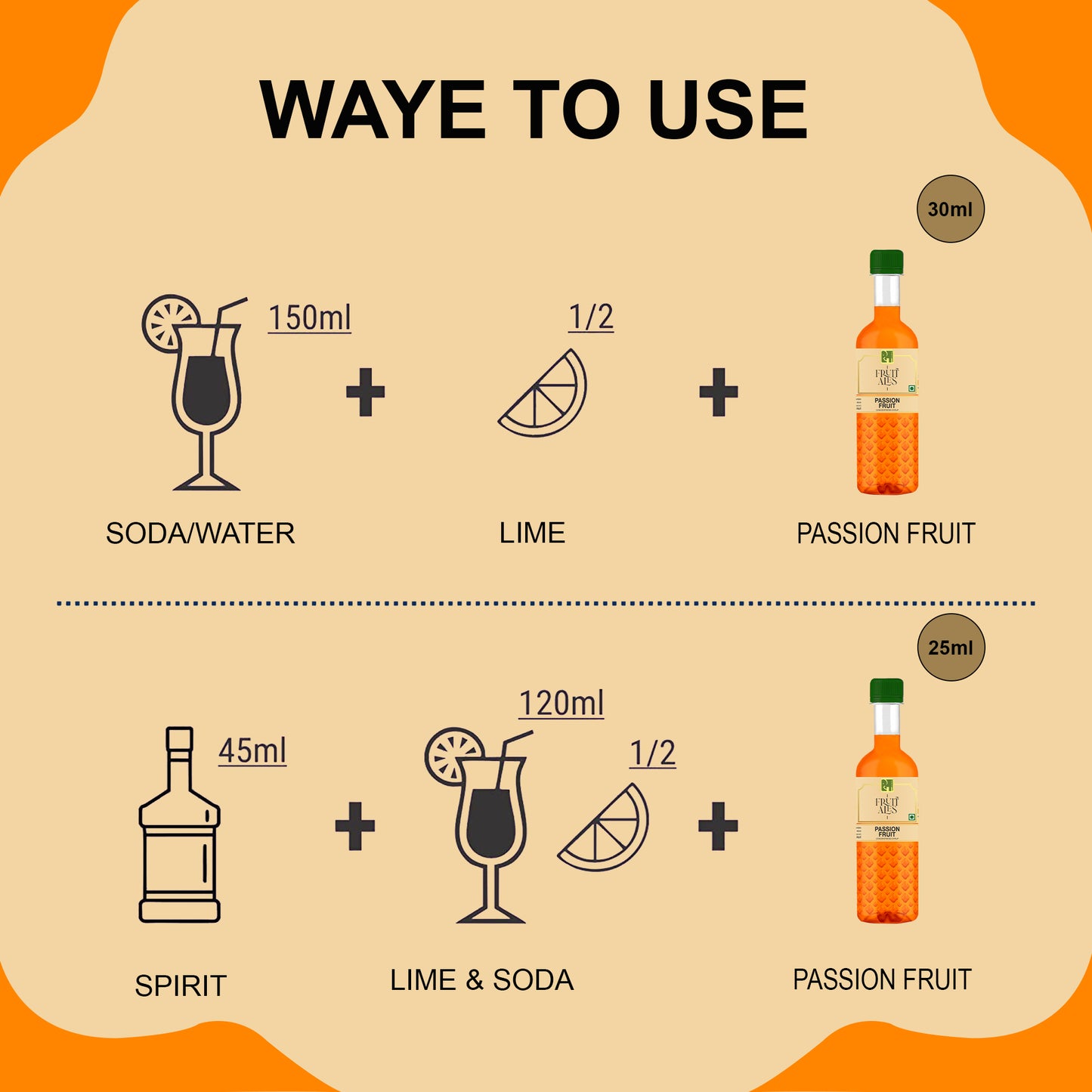 
                  
                    Passion Fruit Mocktail Syrup 300ml
                  
                
