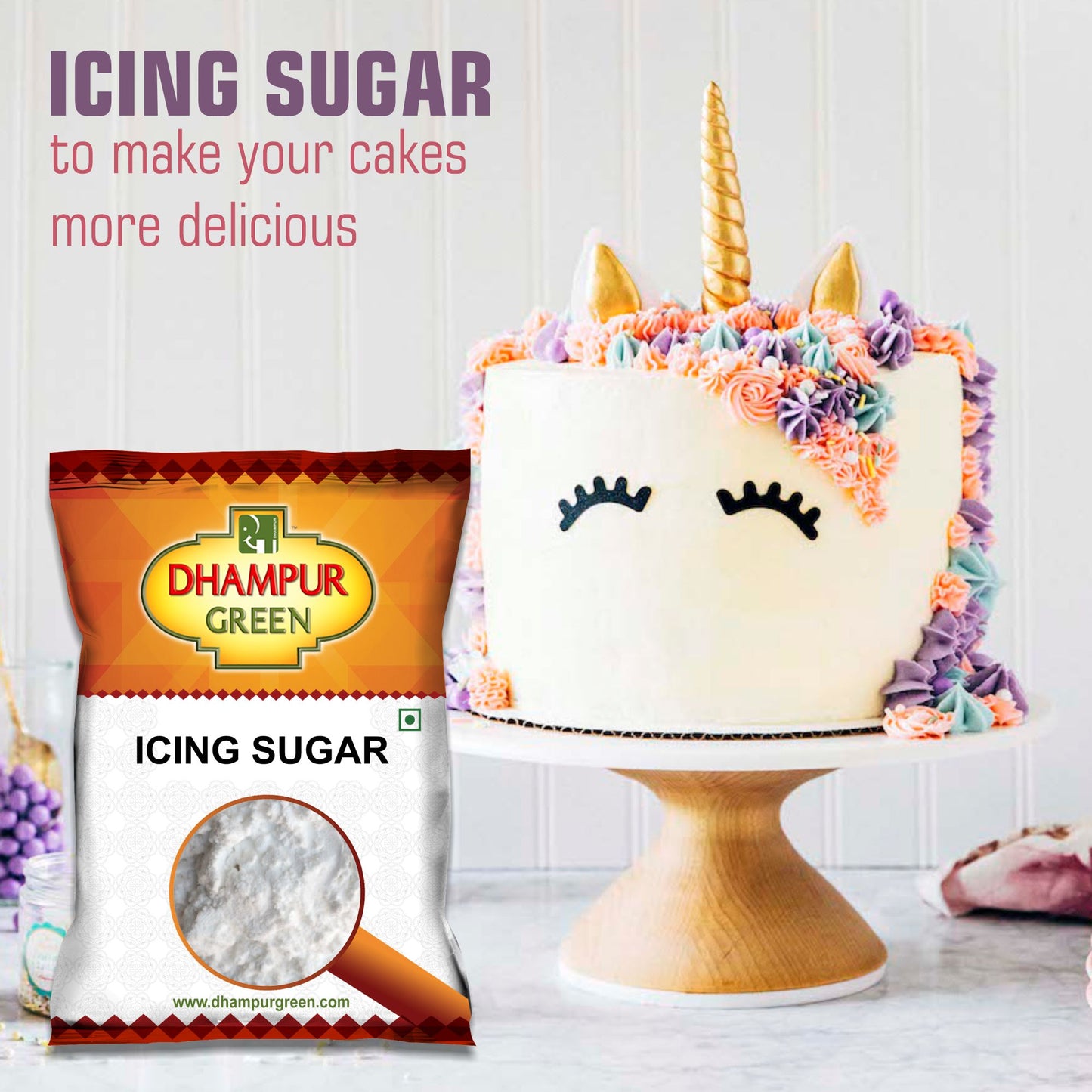 
                  
                    Icing Sugar- 1 KG Pack
                  
                