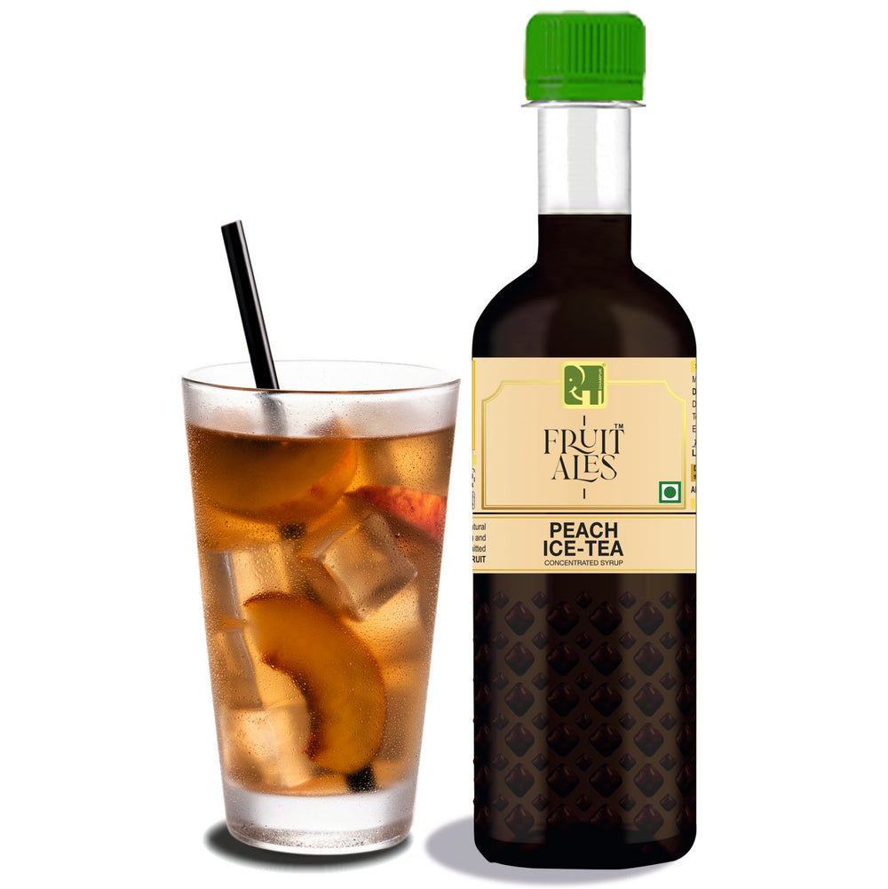 Fruitales Peach Ice Tea Mocktail Syrup 300ml