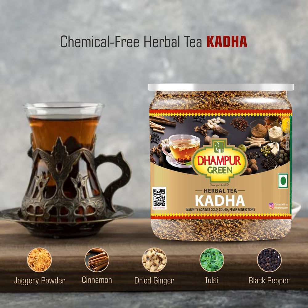 
                  
                    Herbal Tea Kadha Immunity Against Cold, Cough, Fever & Infection 250g
                  
                
