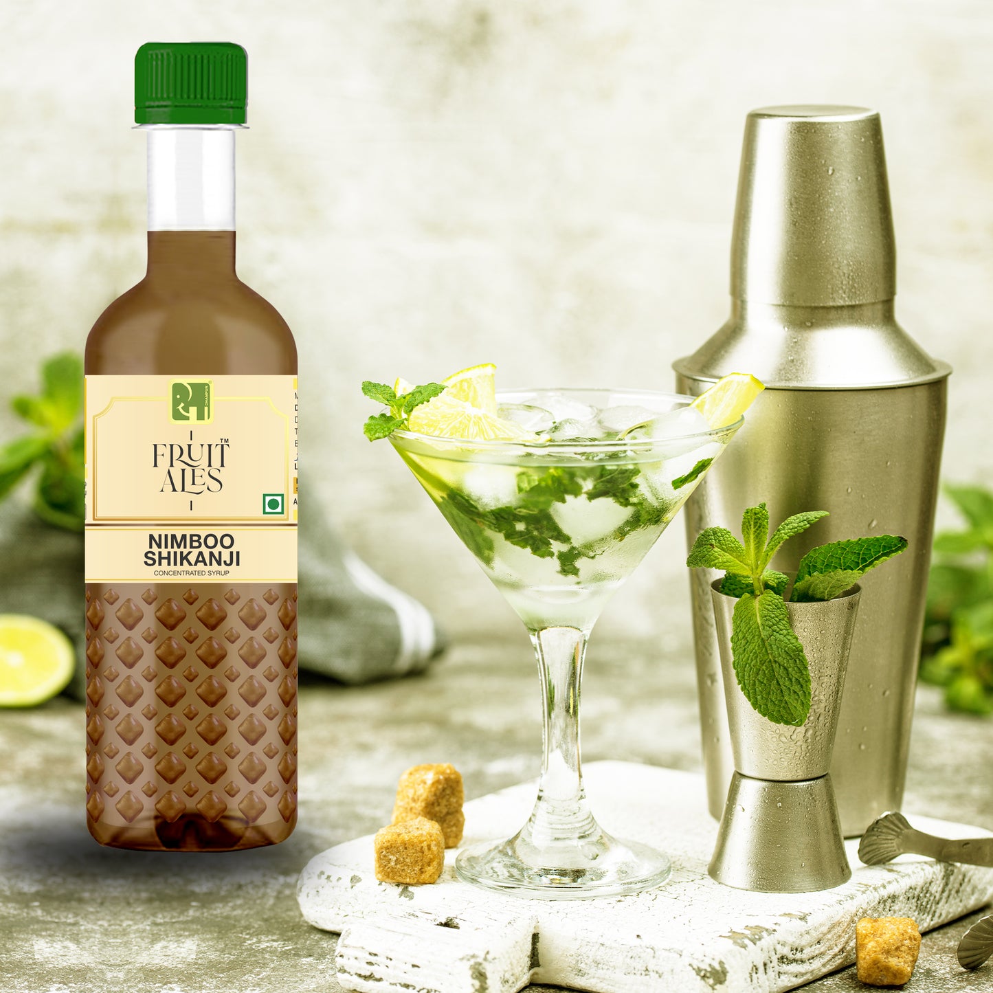 
                  
                    Fruitales Nimboo Shikanji ,Mint lemonade Syrup, Masala Banta Syrup (3x300ml)
                  
                