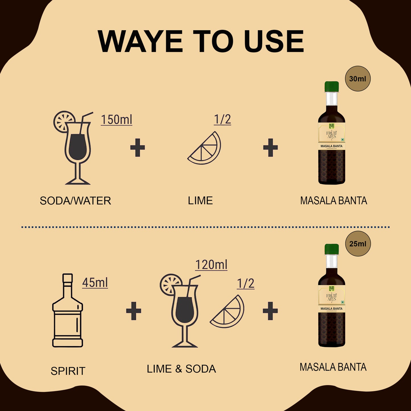 
                  
                    Fruitales Masala Banta Syrup 300ml
                  
                