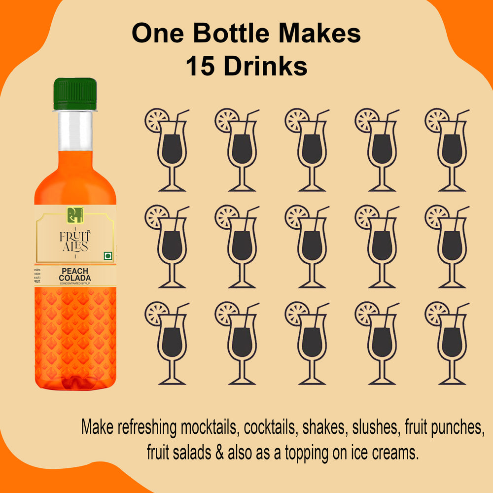 
                  
                    Peach Colada Mocktail Syrup 300ml
                  
                